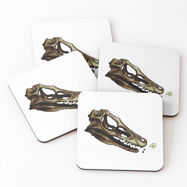 Item preview, Velociraptor is a-okay with it - Talking Dinosaur Skulls designed and sold by MonoMano.
