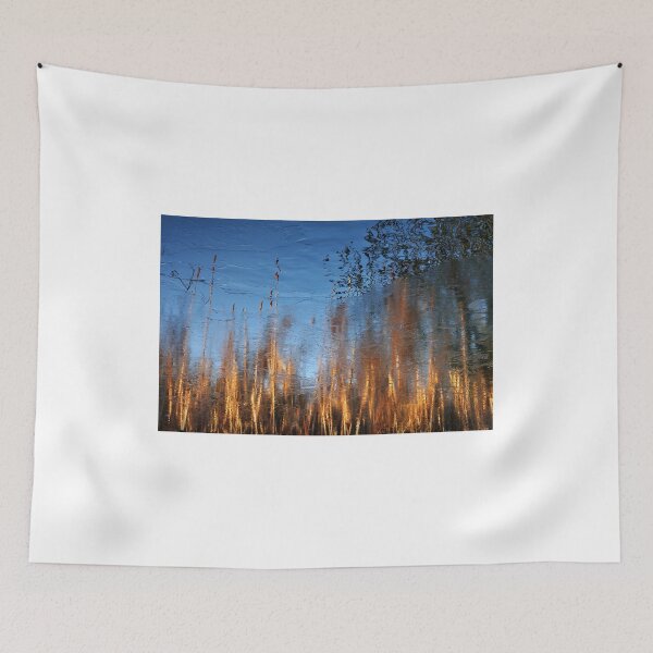 Item preview, Bullrushs and icy reflection. designed and sold by Rob-Turner.
