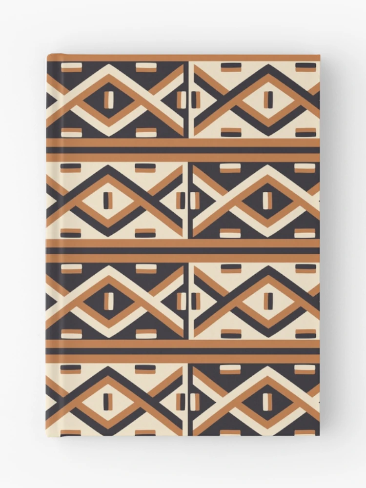 Thumbnail 1 of 3, Journal, African Kuba Raffia Pattern designed and sold by hellcom.