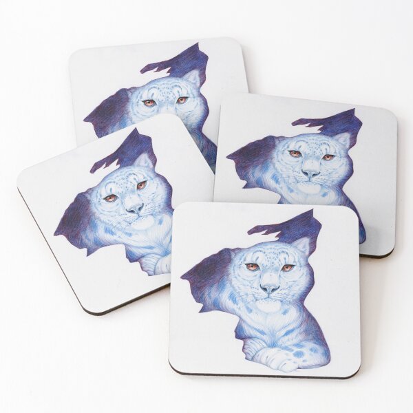 Item preview, Big cats at risk series: Snow leopard designed and sold by Zuschke.