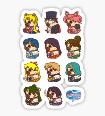 Pretty Soldier Sailor Puglie Sticker