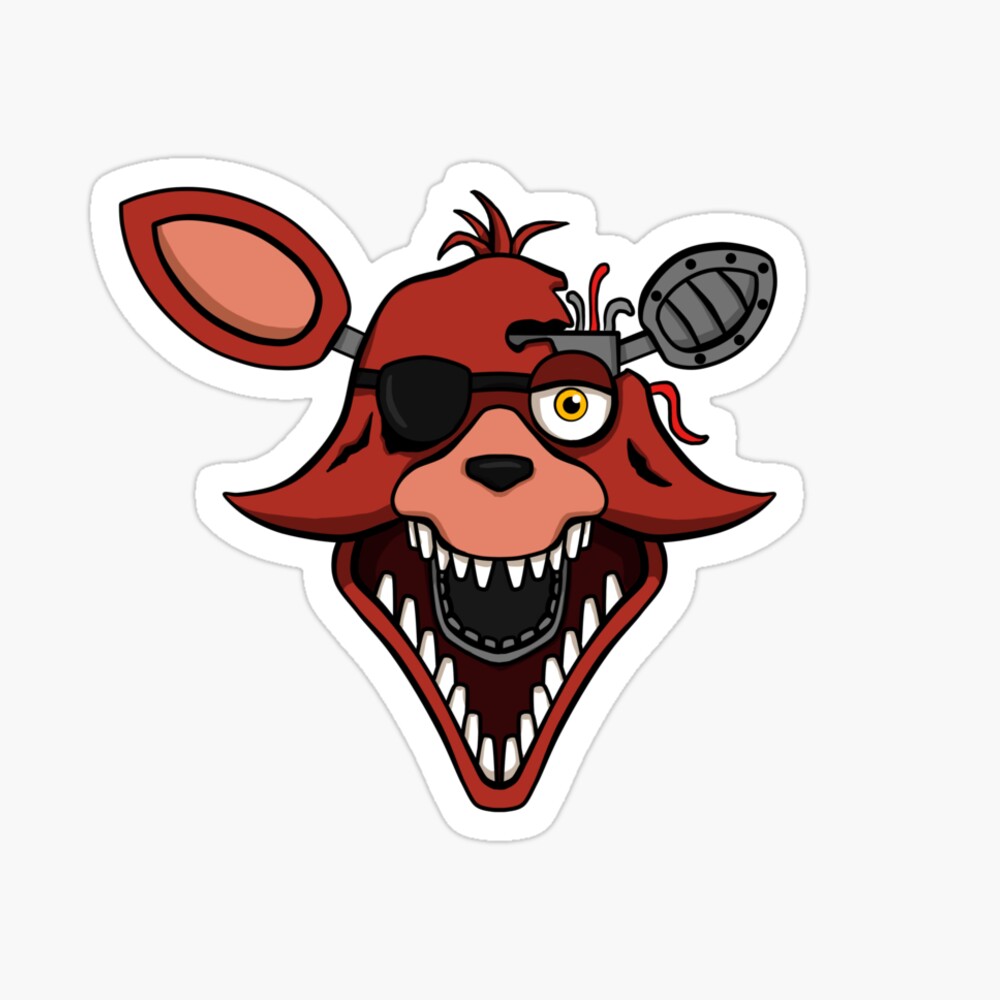 How to draw Withered Foxy (FNAF) 