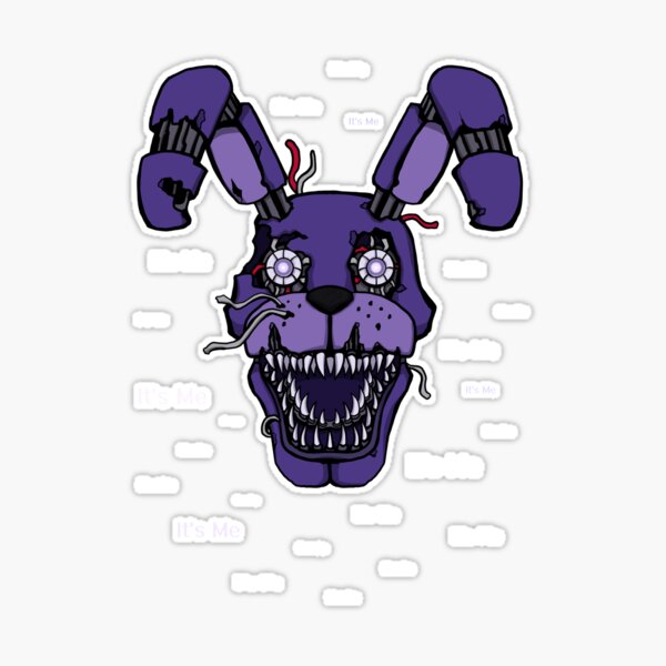 Fnaf4 Nightmare Bonnie Sticker - Fnaf4 Nightmare Bonnie - Discover & Share  GIFs