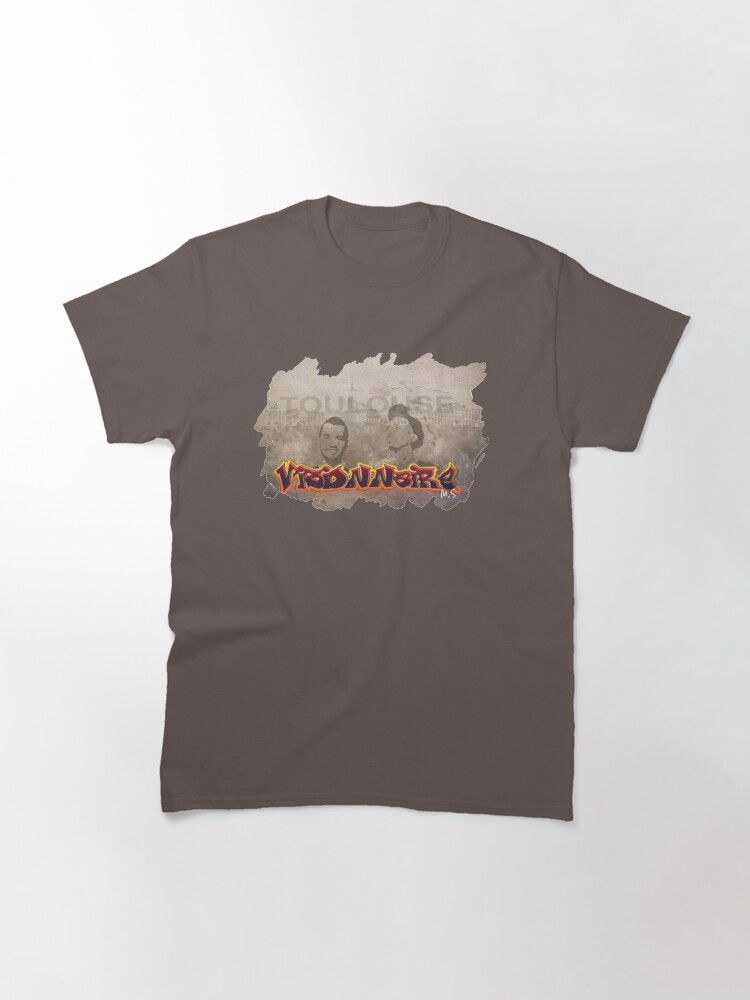 T-shirt classique ''Bigflo & Oli, fond Toulouse, street-art' : autre vue