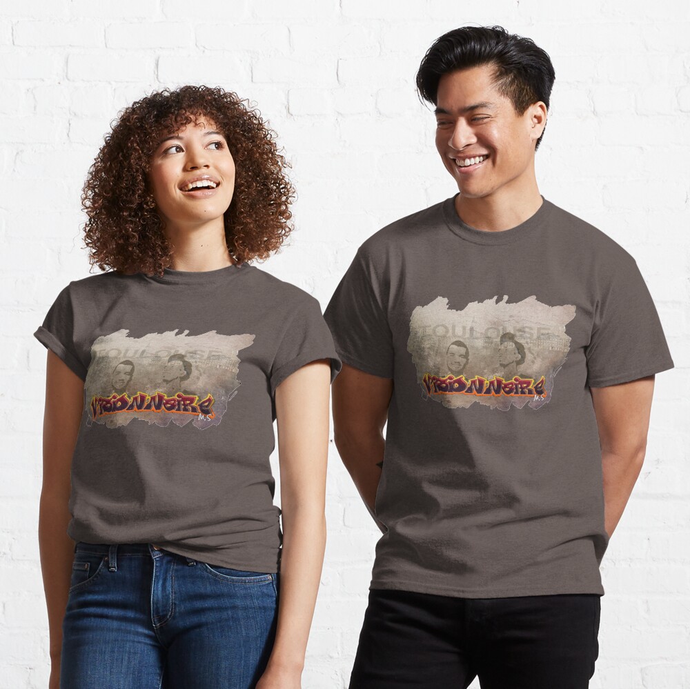 T-shirt classique « Bigflo & Oli, fond Toulouse, street-art»