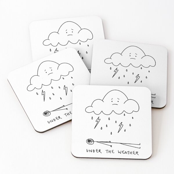 Item preview, Under The Weather Funny designed and sold by kalisteananda.