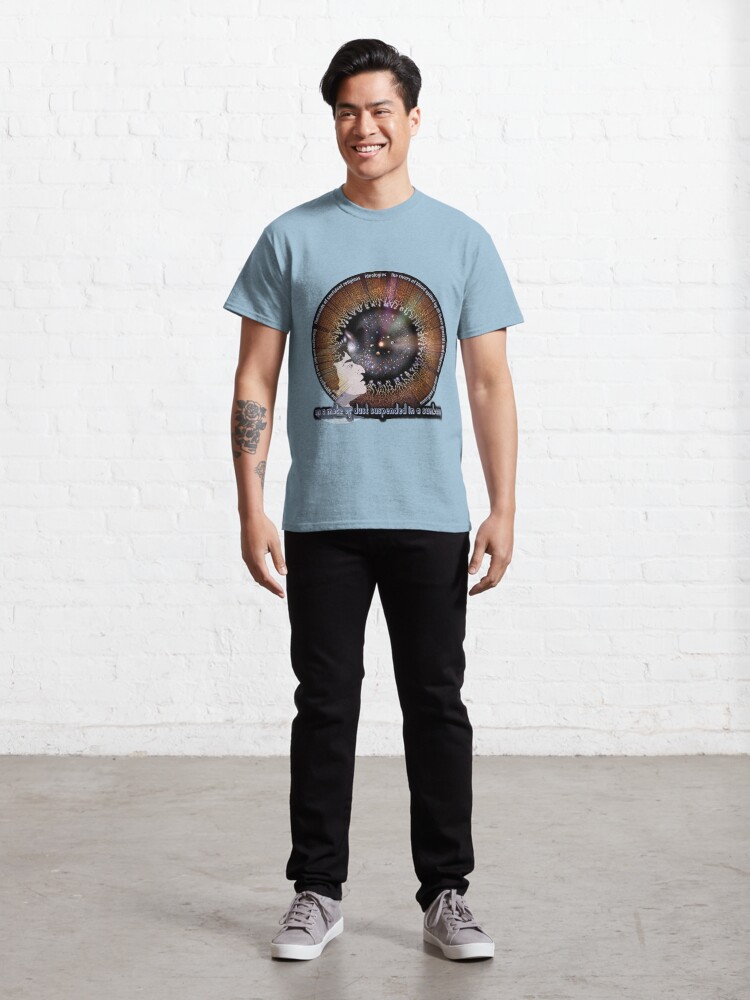 Alternate view of PALE BLUE DOT, Carl's Face and the Universe! Classic T-Shirt