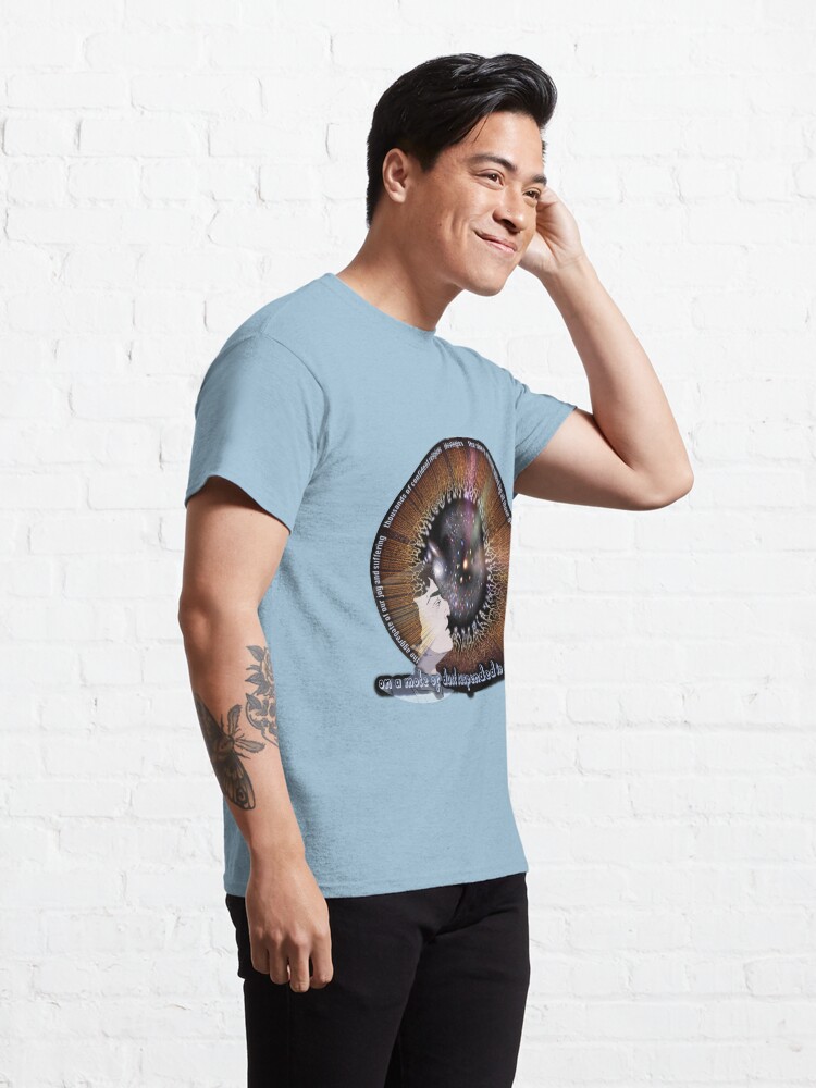 Alternate view of PALE BLUE DOT, Carl's Face and the Universe! Classic T-Shirt