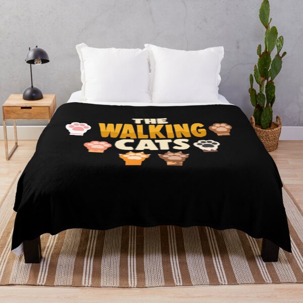 Item preview, The walking cats cats paws cats gift designed and sold by redshirtz.