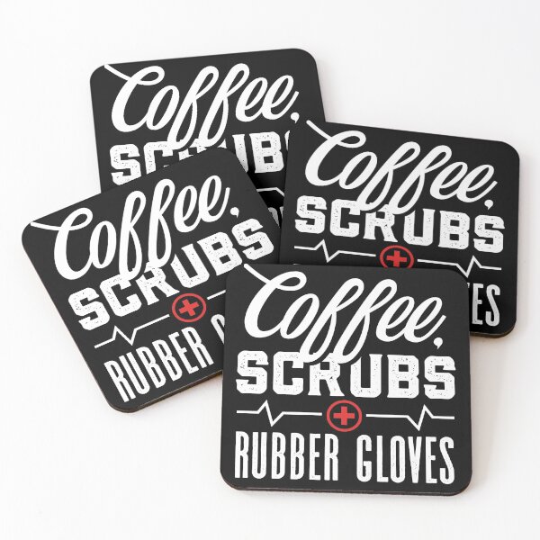 Item preview, Coffee Scrubs And Rubber Gloves designed and sold by DeadRight.