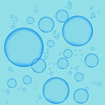 Artwork thumbnail, Blue bubbles by CreativeWorld96