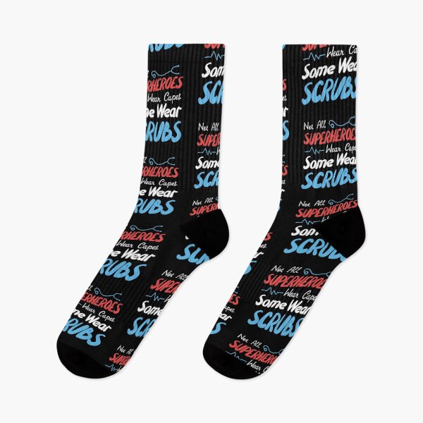 Item preview, Not All Superheroes Wear Capes Some Wear Scrubs designed and sold by DeadRight.