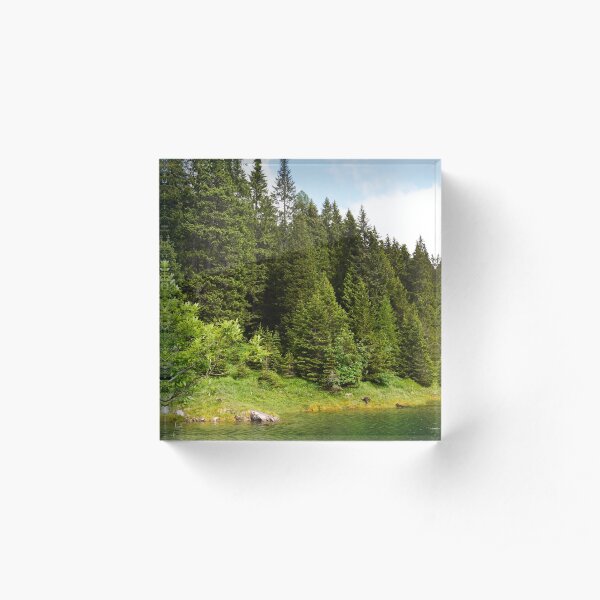 Bergsee Acrylblock