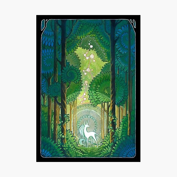 Item preview, unicorn forest designed and sold by drachenmagier.