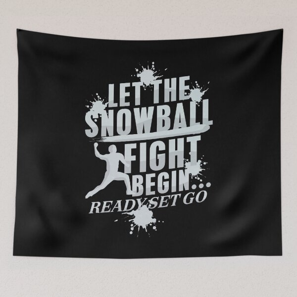 Item preview, Snowball Fight Gift designed and sold by phoxydesign.