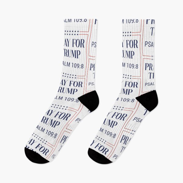 Item preview, Pray for trump - psalm 109:8 - white background designed and sold by tziggles.