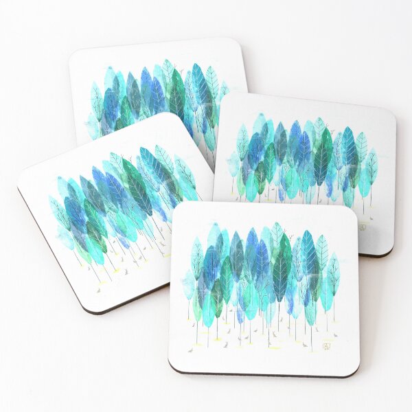 Item preview, Blue wood designed and sold by Kathy Lecocq.