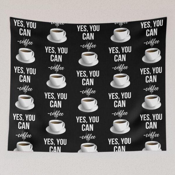 Item preview, Yes, You Can - Coffee designed and sold by PinkPandaPress.