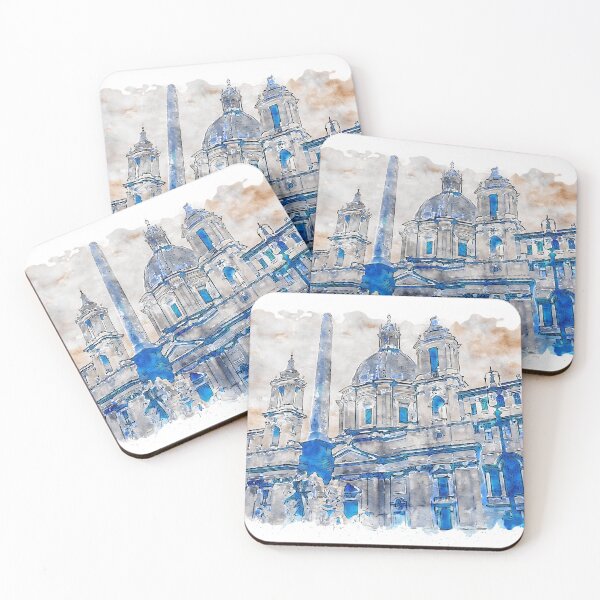 Item preview, Rome, Piazza Navona designed and sold by AM FineArtPrints.