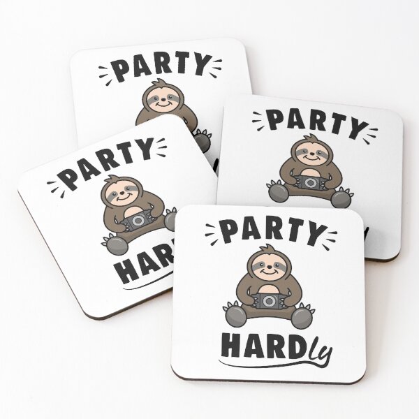 Item preview, Party Hardly Cute Video Gamer Sloth Gaming Lover designed and sold by hadicazvysavaca.