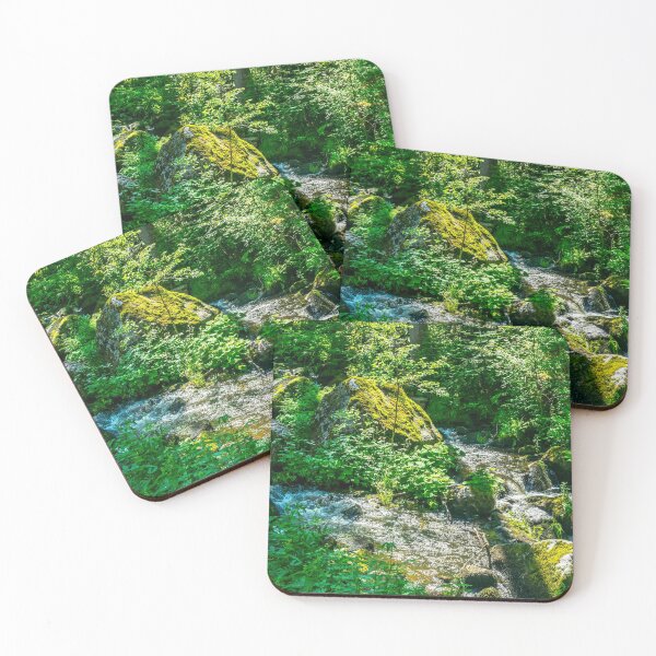 Item preview, Cascading small creek in the woods designed and sold by Radibor78.
