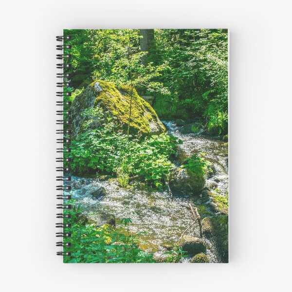 Item preview, Cascading small creek in the woods designed and sold by Radibor78.
