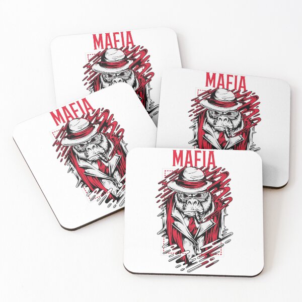 Item preview, Monkey Mafia T-shirt designed and sold by nellylebrun.