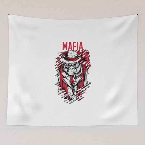 Item preview, Monkey Mafia T-shirt designed and sold by nellylebrun.