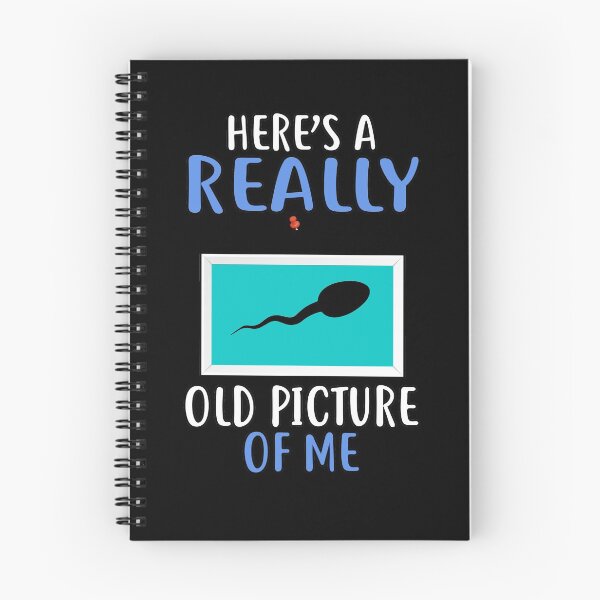 Item preview, Old picture of me sperm funny sperm gift designed and sold by redshirtz.