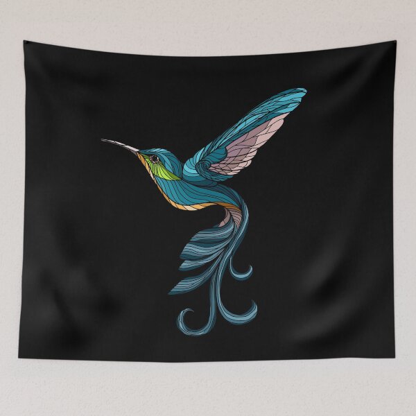 Item preview, Hummingbird bird of paradise sailor bird gift designed and sold by redshirtz.