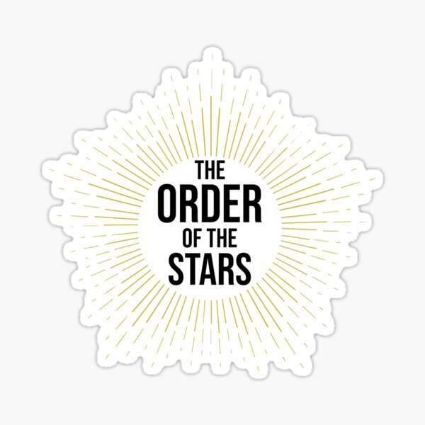 Item preview, Order of the Stars Logo designed and sold by Jorinda Becker.