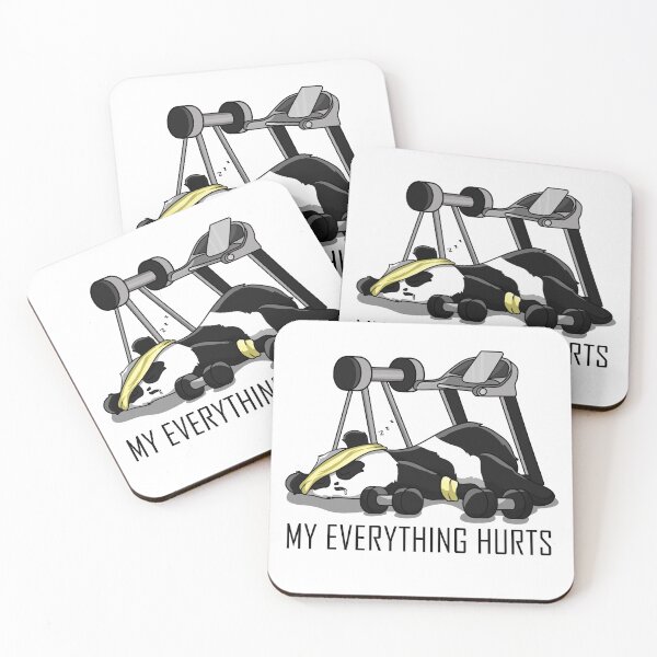 Item preview, Panda bear fitness sore cute gift designed and sold by redshirtz.