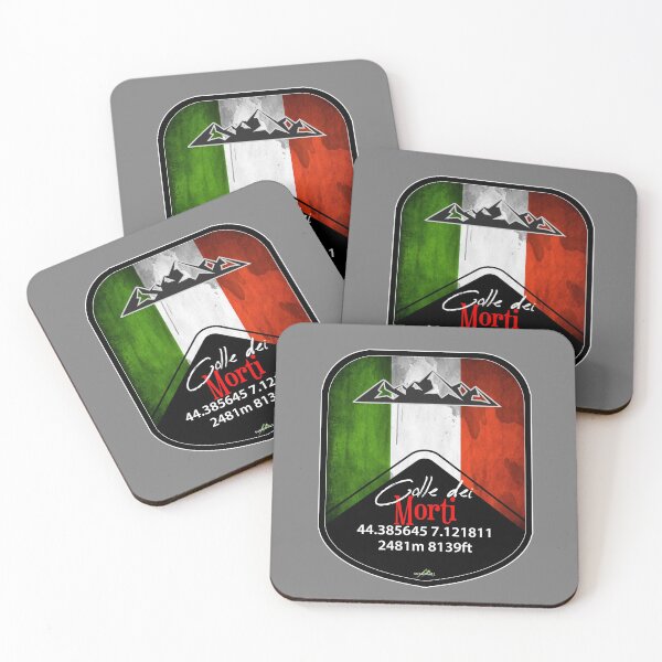 Item preview, Colle dei Morti Colle Fauniera Italy Sticker & T-Shirt designed and sold by OuterShellUK.
