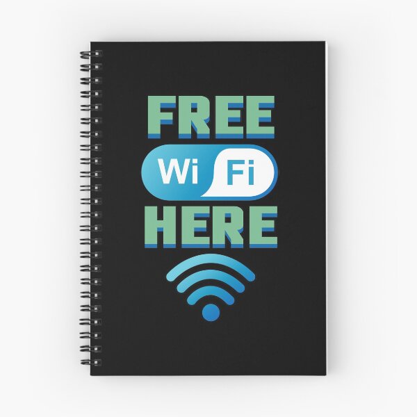 Item preview, Free Wifi Here Free Wifi Internet gift designed and sold by redshirtz.