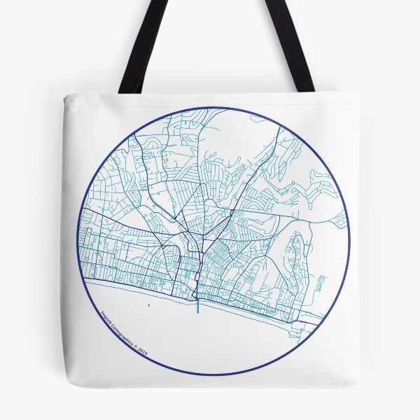Item preview, Brighton in Blue designed and sold by InspiritCarto.
