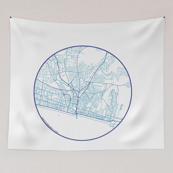 Item preview, Brighton in Blue designed and sold by InspiritCarto.