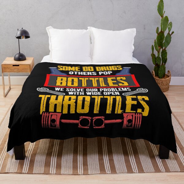 Item preview, No drug, we solve our problems at full throttle designed and sold by redshirtz.