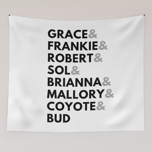 Item preview, Grace And Frankie Names designed and sold by zoebrugg.