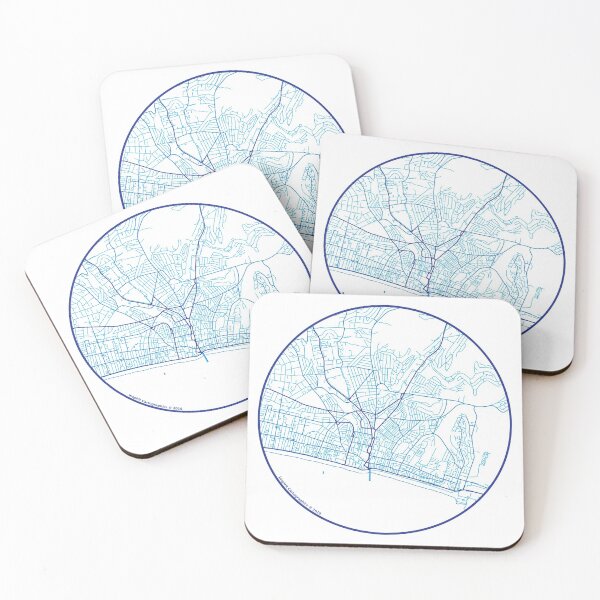 Item preview, Brighton in Blue designed and sold by InspiritCarto.