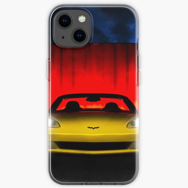 C6 Chevrolet Corvette iPhone Soft Case