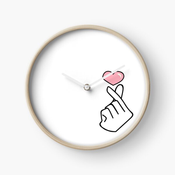 Item preview, Kpop Korean Finger Heart  designed and sold by NoonaStudio.