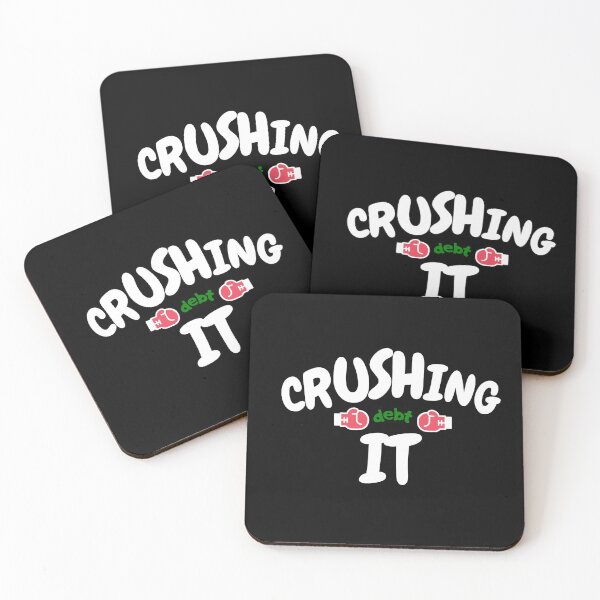 Item preview, Crushing Debt designed and sold by DebtFreeDesigns.