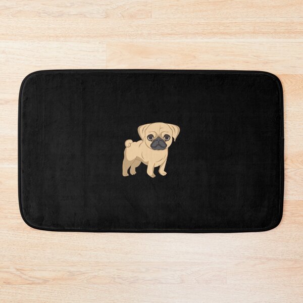 Item preview, cute pug dog purebred dog small pug gift designed and sold by redshirtz.