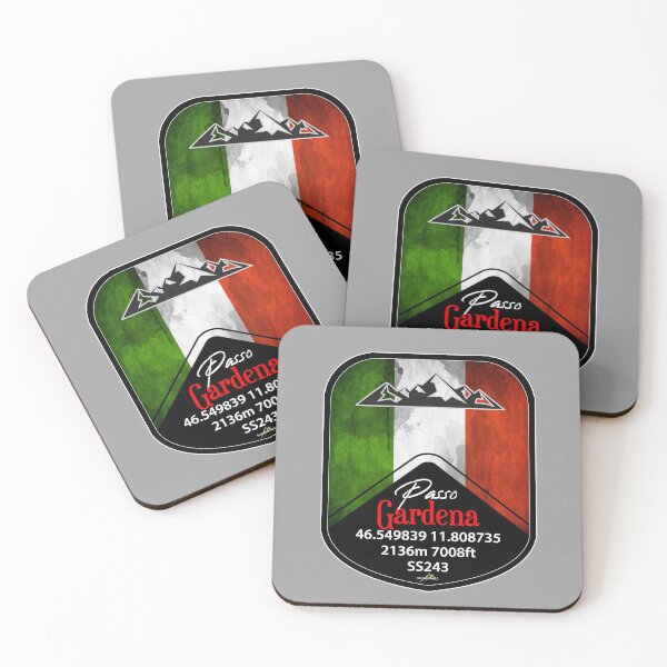 Item preview, Passo Gardena Dolomites Italy Sticker & T-Shirt designed and sold by OuterShellUK.