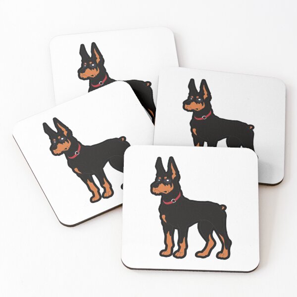 Item preview, Doberman dog fighting dog love dog gift designed and sold by redshirtz.