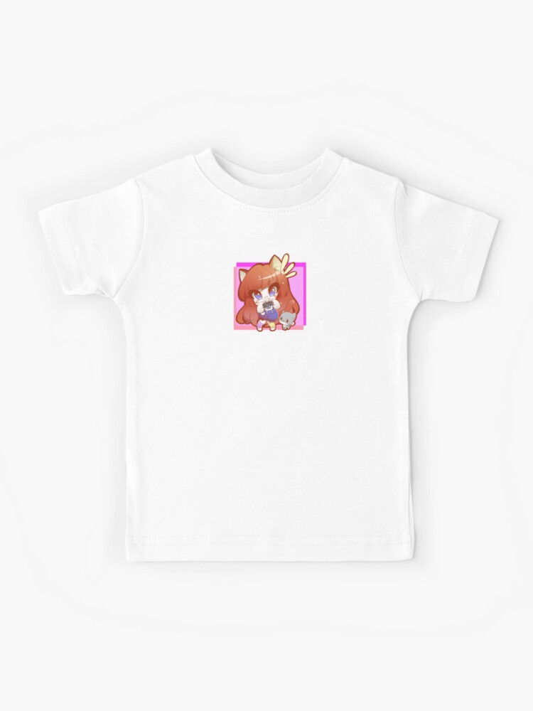 Gamer Girl Chibi Cat Catgirl Video Game Kids T Shirt By Ellione Loire Redbubble - ml t shirt roblox