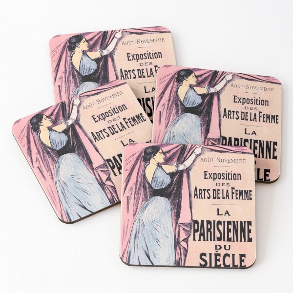 Item preview, PARIS WOMAN ART EXHIBITION OF THE CENTURY Vintage French Advertisement designed and sold by retroposters.