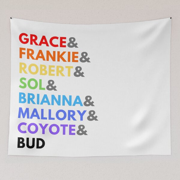 Artikelvorschau, Grace & Frankie Pride entworfen und verkauft von zoebrugg.
