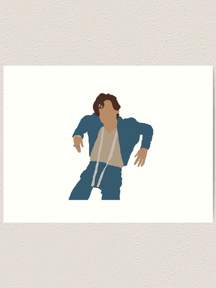Harry Styles Blue Suit Aesthetic Tumblr Sticker Art Print By Buystickerspls Redbubble