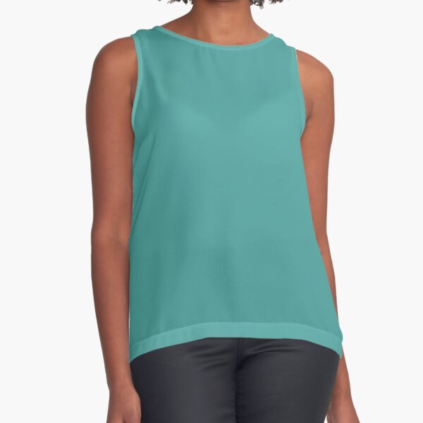 aqua colored tops